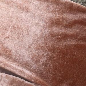Missguided Pants - Missguided Velvet Copper Legging Tights Missguided Pants - Missguided Velvet Copper Legging Tights